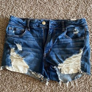 AE HI-RISE SHORTIE SHORTS